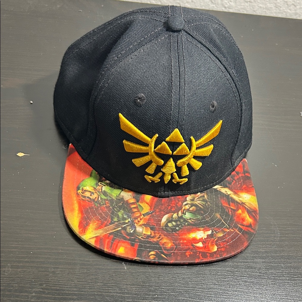 Legend of Zelda Ocarina of Time SnapBack Hat.